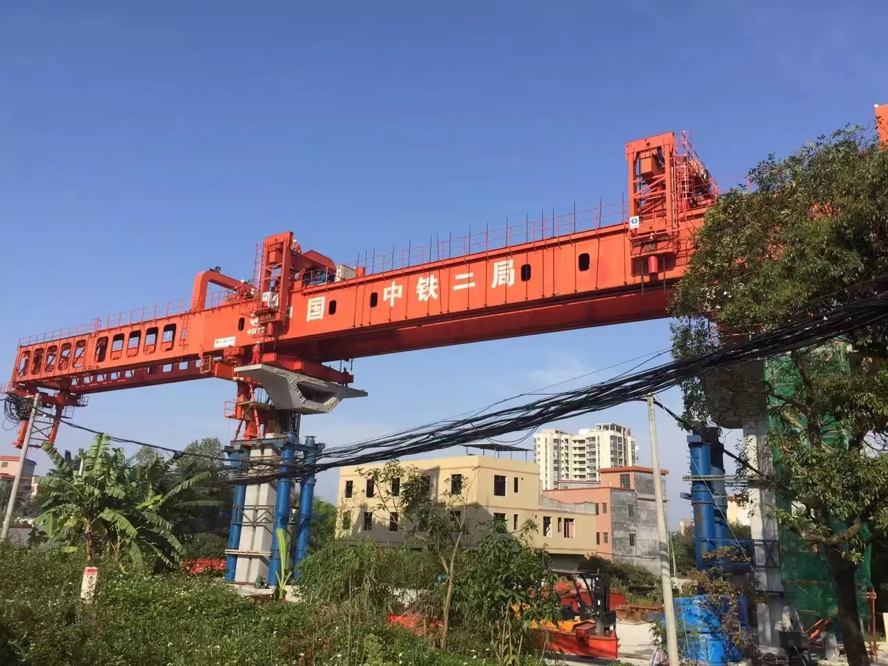 貴州500噸架橋機施工安全措施